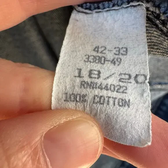 Vintage 90s Venezia Sportswear Denim Jacket Men’s 2XL 3XL Trucker Jean Coat Y2K - Picture 3 of 12